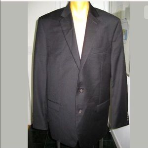 NEW CLASSIC RALPH LAUREN WOOL BLAZER SPORT SUIT COAT JACKET BLACK 42L NWT